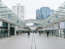 東京の会社へ向かう駅