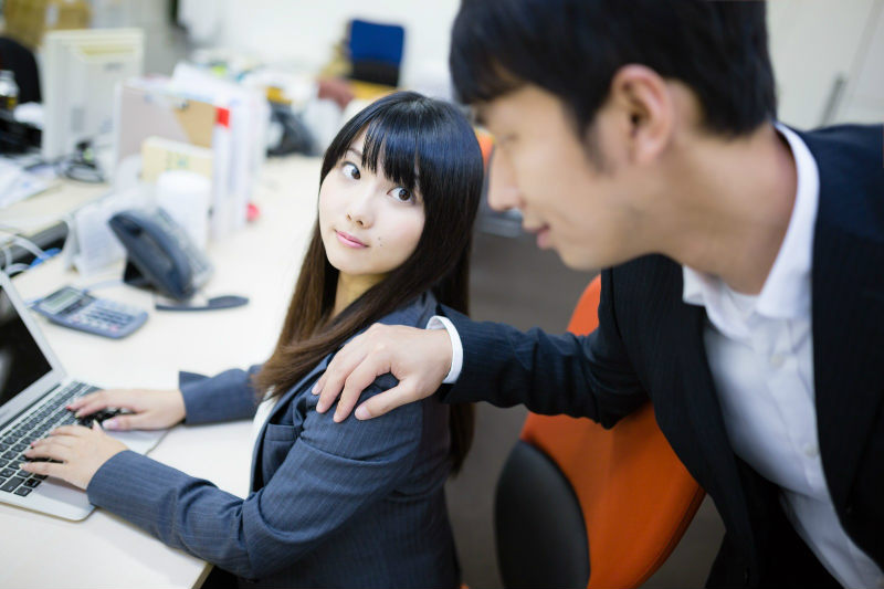 派遣社員の女性